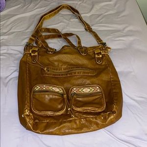 Brown handbag